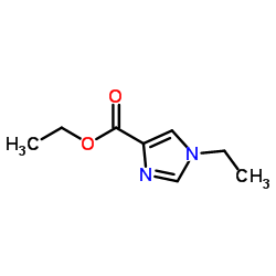 Ethyl 1-ethyl-1H-imidazole-4-carboxylate Structure