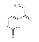 methyl 6-oxopyran-2-carboxylate Structure