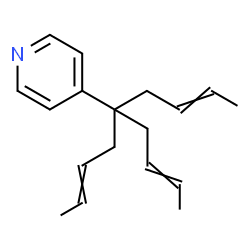 4-(1,1-dibut-2-enylpent-3-enyl)pyridine picture