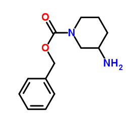1-Cbz-3-氨基哌啶结构式