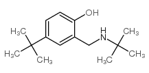 4-tert-butyl-2-[(tert-butylamino)methyl]phenol结构式