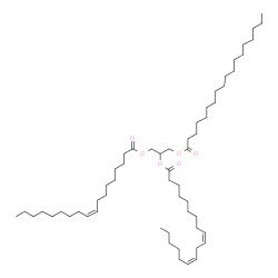 1-Stearoyl-2-Linoleoyl-3-Oleoyl-rac-glycerol结构式