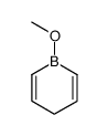 1-methoxy-1,4-dihydroborinine结构式