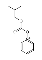 1-((isobutoxycarbonyl)oxy)pyridin-1-ium Structure