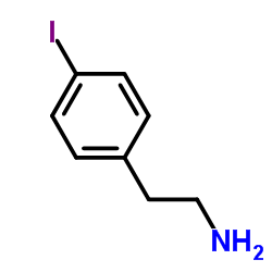 2-(4-Iodophenyl)ethanamine Structure