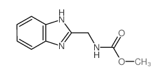 methyl N-(1H-benzoimidazol-2-ylmethyl)carbamate Structure