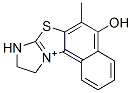 8H-Imidazo[2,1-b]naphtho[1,2-d]thiazol-11-ium,9,10-dihydro-5-hydroxy-6-methyl- (9CI)结构式