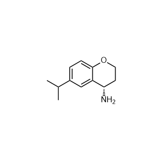(S)-6-Isopropylchroman-4-amine Structure