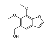 6,7-Dimethoxy-5-hydroxymethylbenzofuran Structure