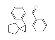 dispiro[anthrone-10,1'-cyclopropane-2',1''-cyclopentane] Structure