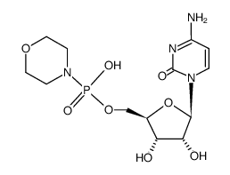 cytidine 5'-monophosphomorpholidate结构式