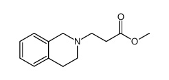 3-(3,4-dihydro-1H-[2]isoquinolyl)-propionic acid methyl ester Structure