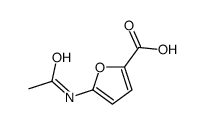 5-(乙酰氨基)-2-糠酸结构式