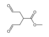 4-oxo-2-(2-oxo-ethyl)-butyric acid methyl ester结构式