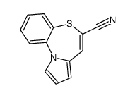 pirrolo[2,1-d][1,5]benzotiazepin-5-carbonitrile Structure