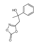 3-(2-Hydroxy-2-phenylpropyl)-1,4,2-dioxazol-5-on Structure