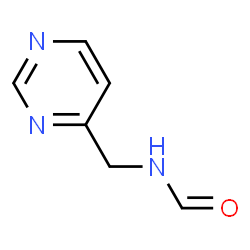 Formamide, N-(4-pyrimidinylmethyl)- (9CI) structure