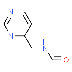 Formamide, N-(4-pyrimidinylmethyl)- (9CI) Structure