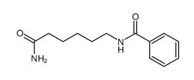 N-benzoyl-ε-aminocapramide结构式