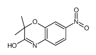 2,2-DIMETHYL-7-NITRO-2H-BENZO[B][1,4]OXAZIN-3(4H)-ONE structure