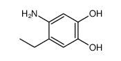 Pyrocatechol,4-amino-5-ethyl- (5CI) structure