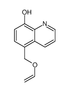 5-(ethenoxymethyl)quinolin-8-ol结构式