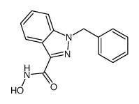 1-benzyl-N-hydroxyindazole-3-carboxamide Structure