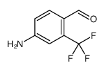 Benzaldehyde, 4-amino-2-(trifluoromethyl)- Structure