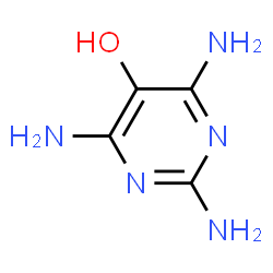 5-Pyrimidinol,2,4,6-triamino-(9CI)结构式