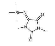 1,3-dimethyl-5-trimethylsilyliminoimidazolidine-2,4-dione Structure