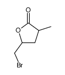 2-methyl-5-(bromomethyl)-γ-butyrolactone结构式