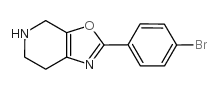 2-(4-Bromo-phenyl)-4,5,6,7-tetrahydro-oxazolo[5,4-c]pyridine Structure
