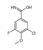 3-Chloro-5-fluoro-4-methoxybenzamide图片