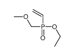 1-[ethenyl(methoxymethyl)phosphoryl]oxyethane结构式