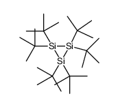 1,1,2,2,3,3-hexatert-butyltrisilirane Structure