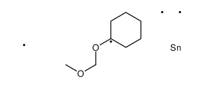 [1-(methoxymethoxy)cyclohexyl]-trimethylstannane结构式