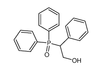 (2-hydroxy-1-phenylethyl)diphenylphosphine oxide Structure