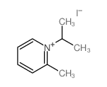 Pyridinium,2-methyl-1-(1-methylethyl)-, iodide (1:1) structure