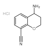 4-氨基色满-8-甲腈盐酸盐结构式