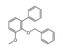 1-methoxy-3-phenyl-2-phenylmethoxybenzene Structure