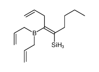 4-bis(prop-2-enyl)boranylnona-1,4-dien-5-ylsilane结构式