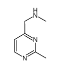Methyl-(2-methyl-pyrimidin-4-ylmethyl)-amine Structure