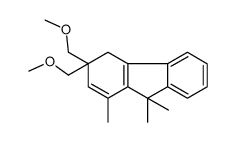 3,3-bis(methoxymethyl)-1,9,9-trimethyl-4H-fluorene Structure