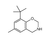 8-tert-butyl-6-methyl-3,4-dihydro-2H-1,3-benzoxazine Structure