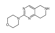 2-(4-Morpholinyl)-5,6,7,8-tetrahydropyrido[4,3-d]pyrimidine Structure