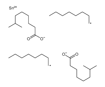 [7-methyloctanoyloxy(dioctyl)stannyl] 7-methyloctanoate Structure