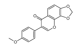 7,8-methylenedioxy-4'-methoxyisoflavone Structure