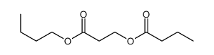 3-butoxy-3-oxopropyl butyrate Structure