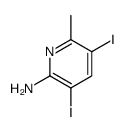 3,5-diiodo-6-methylpyridin-2-amine picture