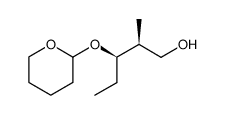 (2S,3R)-2-methyl-3-tetrahydropyranyloxy-1-pentanol结构式